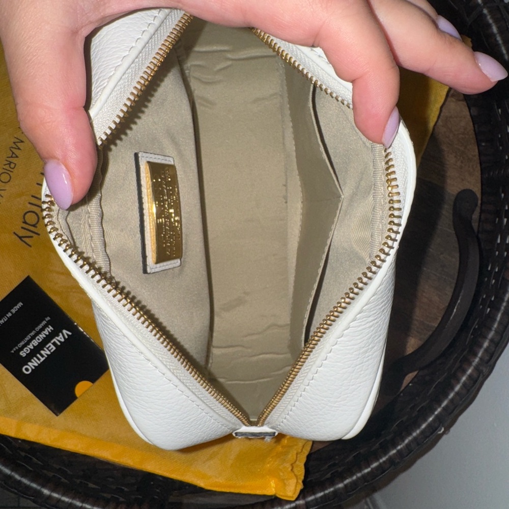 Valentino - Mini Dalila Dollaro Leather Crossbody Bag - Picture 3 of 7